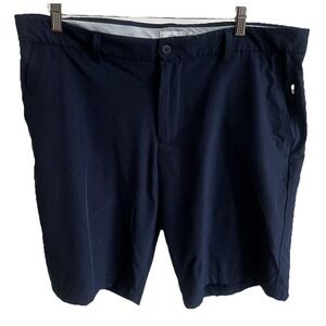 Onia Performance Golf Shorts Navy Blue Casual Men's size 36 Classic Stretch